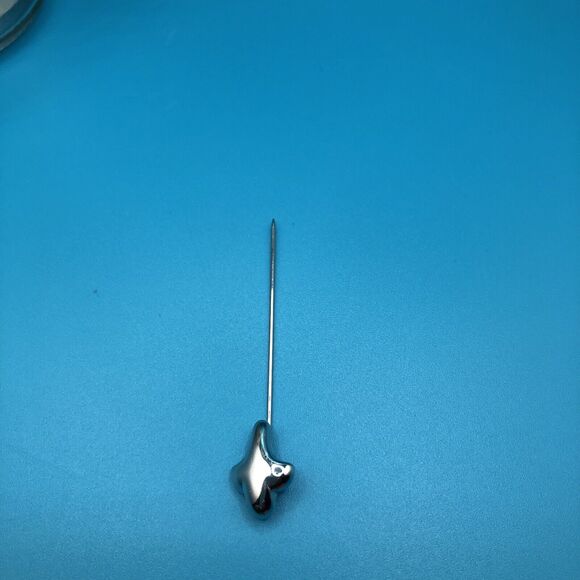 Givenchy Paris New York 1978 Logo Stick Pin Gold tone - Picture 3 of 8